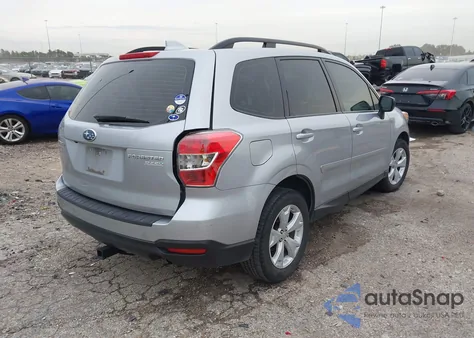 2016 Subaru Forester 2.5I from USA, damaged, VIN JF2SJABC2GH443668